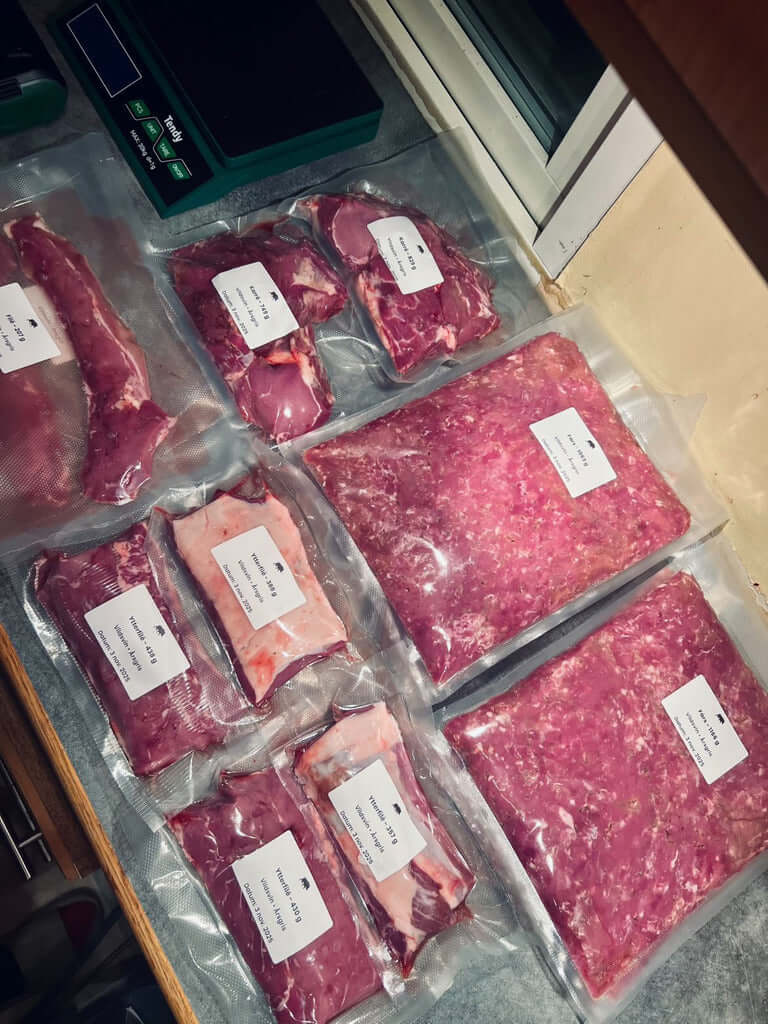 Hur länge håller vakuumförpackat viltkött?